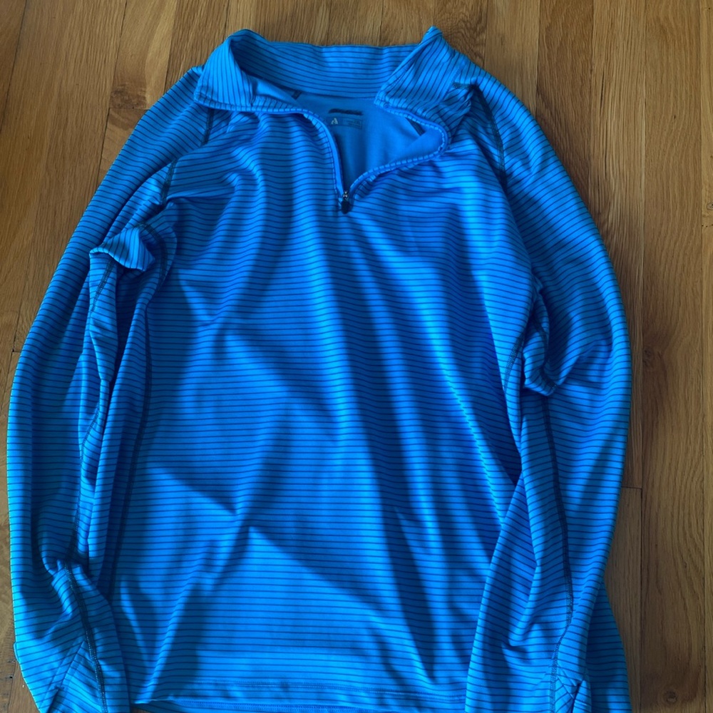 Eddie Bauer. Long sleeve. Light blue.